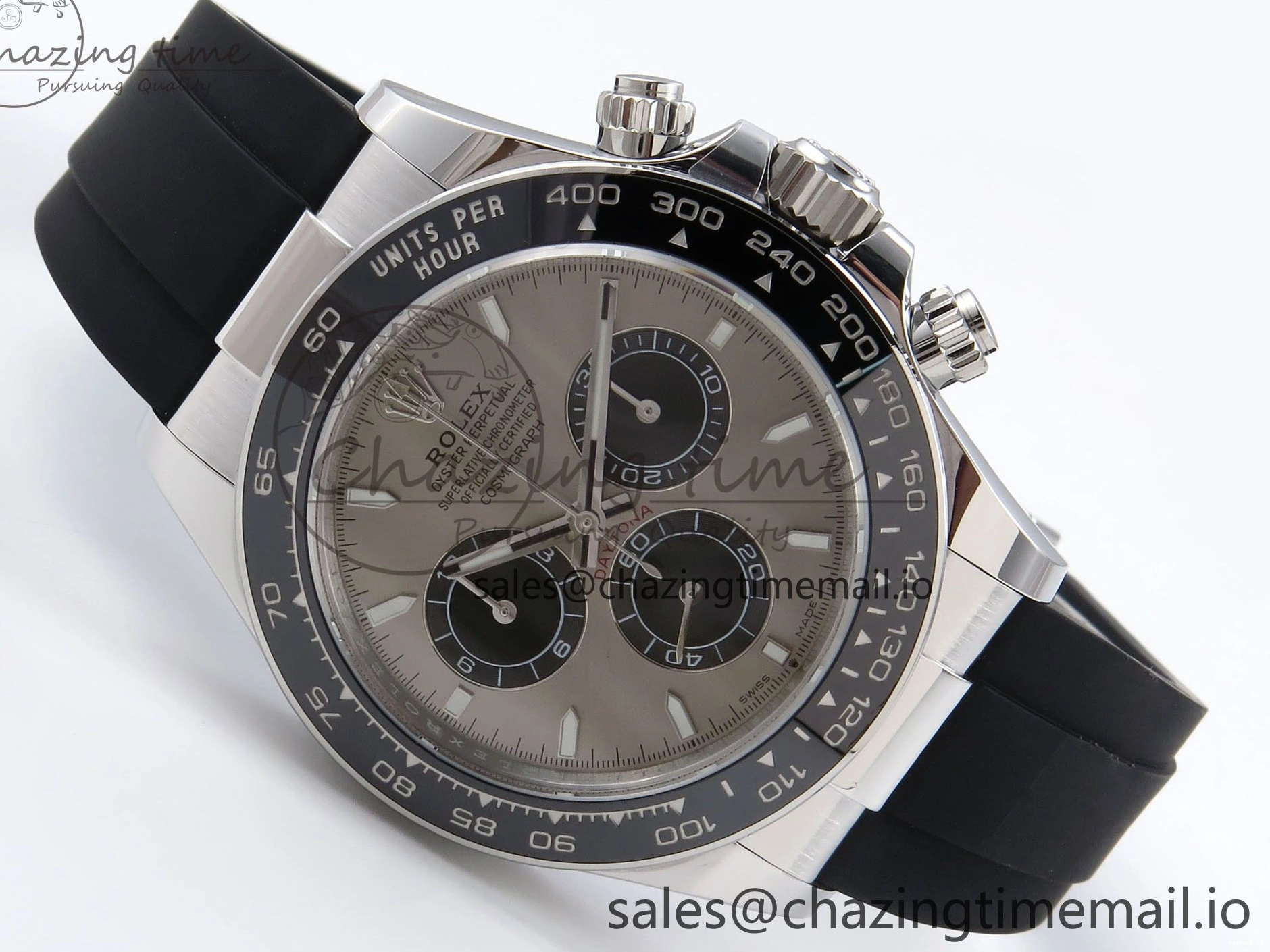 1226 WrinkleFree Daytona 126519 APSF 1:1 Best Edition Gray Dial on Oysterflex Strap SH4131 (Gain Weight) 1216